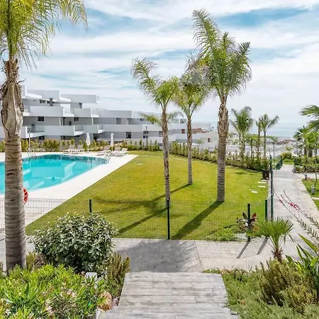 14 Modern Apt With Terrace & Sea View, Gym, Jacuzzi Spa Duquesa, Manilva Apartment